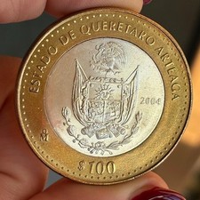 ARTEAGA 100 PESOS 2004 MESSICO