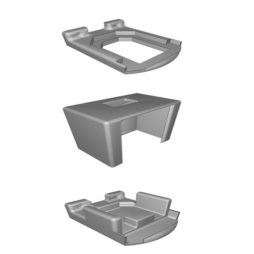 Supporto parete batteria - supporto,