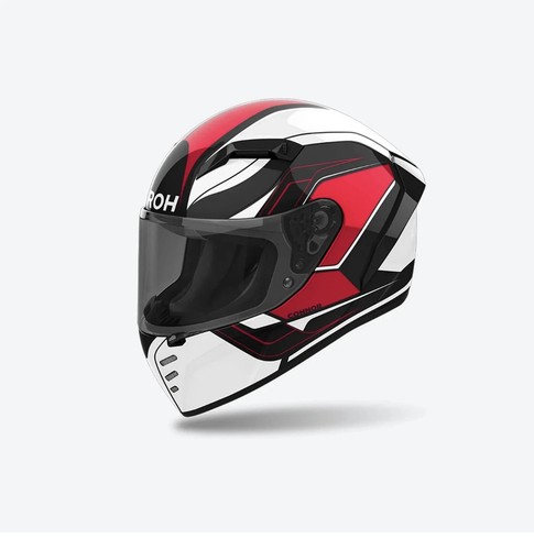 Casco airoh connor - airoh, red