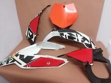 MUDGUARD KIT PLASTICHE CON DECAL POWERPARTS KTM 125 250 300 EXC 7800801300028