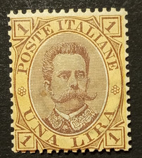ITALIA REGNO 1 LIRA 1889 BRUNO