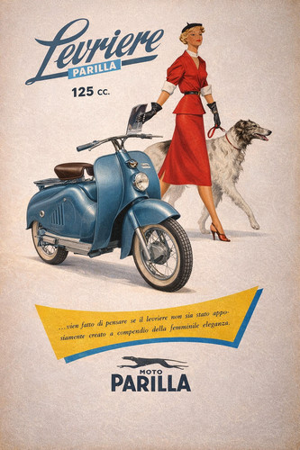Moto parilla levriere - levriere, 125