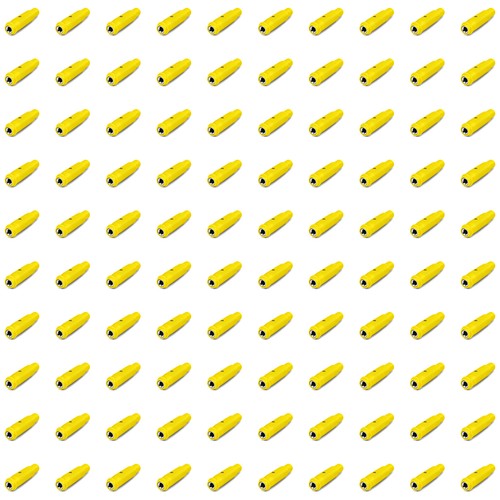 100x 4mm banana accoppiamento - banana,