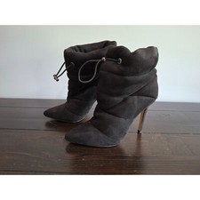 Stivaletto donna Jessica Simpson Padina trapuntato con tacco a spillo/nuovo senza scatola, taglia 5,5M