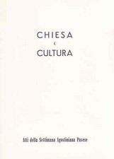 CHIESA E CULTURA - ATTI