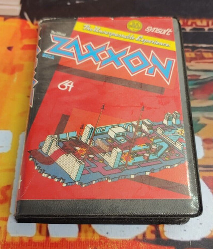 Zaxxon commodore - zaxxon, 1985)
