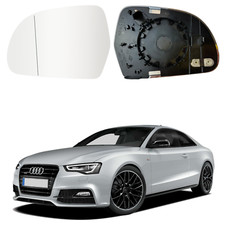 Vetro Specchietto Audi A3,A4/S4, A5/S5 dal 2010, sinistro,SX, Termico,8K0857535F