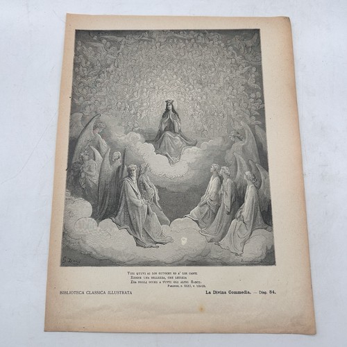 Stampa doré paradiso - stampa, canto