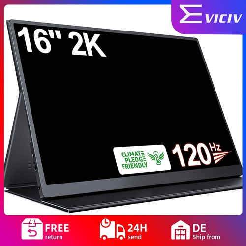 Eviciv 120hz monitor portatile - monitor,