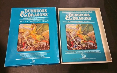 Tsr dungeons dragons boxed - &,