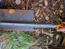 BARRA PIATTA IN FERRO DA 40 Cm Spessa 3.5cm