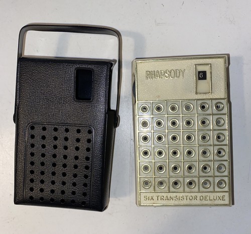 Radio epoca sei transistor - radio, d'epoca