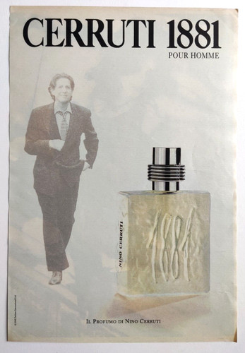 Pubblicita nino cerruti 1881 - pubblicita',