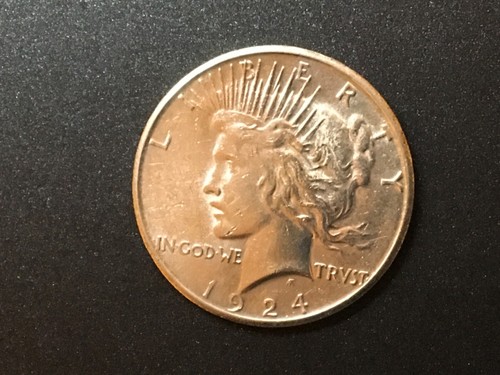 1924 dollaro della pace au - 1924,
