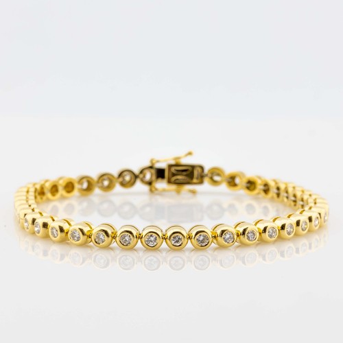 Bracciale tennis 18k - bracciale, oro