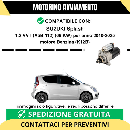 Motorino avviamento suzuki - avviamento,