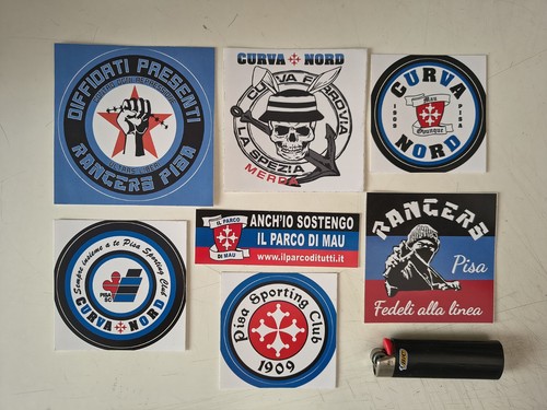 Adesivi ultras pisa - ultras, rangers