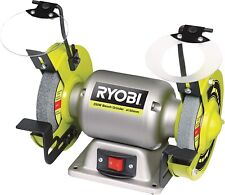 SMERIGLIATRICE LEVIGATRICE MOLA LEVIGATRICE DA BANCO RYOBI A DOPPIO DISCO 150 MM
