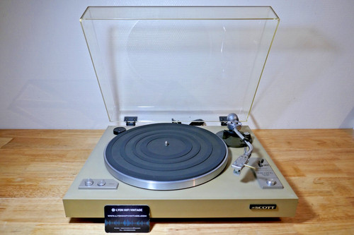 Platine vinyle scott belt - platine,