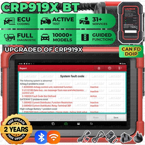 2026 launch x431 crp919xbt - x431, pro