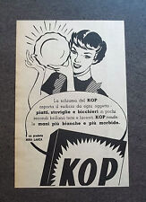 F338 - Advertising Pubblicità - 1955 -  KOP DETERSIVO , PRODOTTO MIRA LANZA