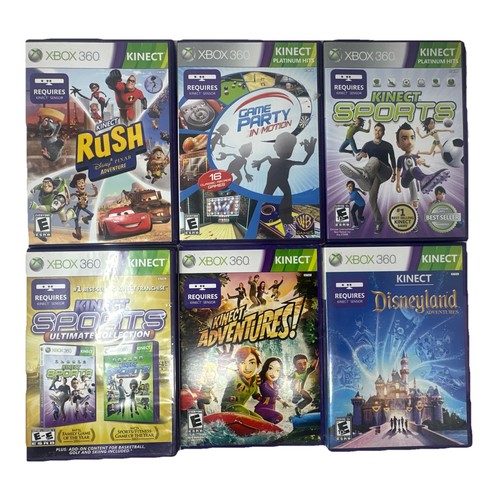 Lotto giochi xbox 360 kinect - 6,
