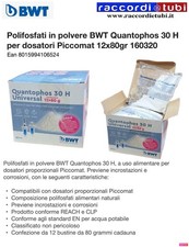 Polifosfati in polvere BWT Quantophos 30 H per dosatori Piccomat 12x80gr 160320