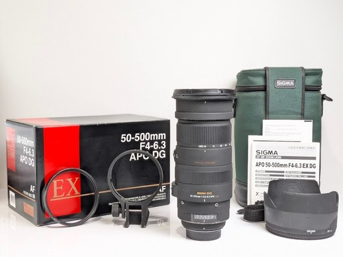 Sigma 500mm 6 3 apo - dg, f4.5-6.3