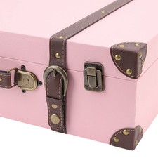 Scatola Valigia Vintage Rosa -