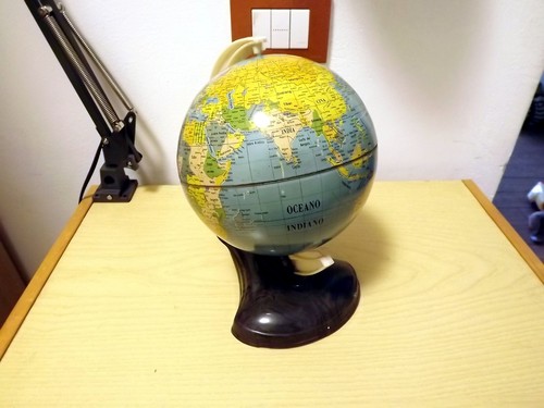 Mappamondo globo latta made - mappamondo,