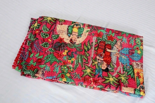 Trapuntino copriletto kantha - copriletto,