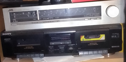 Piastra doppia cassetta sony - piastra,