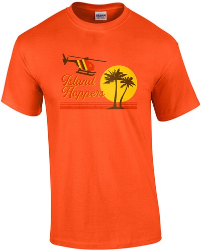 Island hoppers maglietta - island,