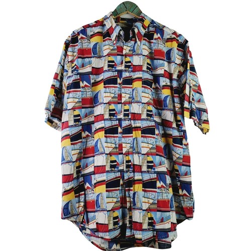Camicia nautica barche vela - camicia,