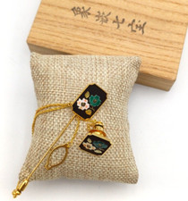 TSUBAKI SET SPILLE UNISEX - DIPINTE A MANO SU PASTA VITREA