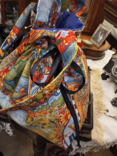 Borsa siciliana secchiello - borsa, con