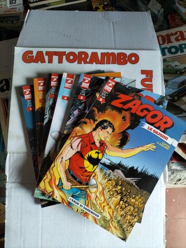 Zagor origini 6 completa - origini, 1-6