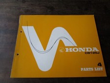Honda CB 125 J CB125 CB125J 1977 Parts Catalog List Catalogo Ricambi 