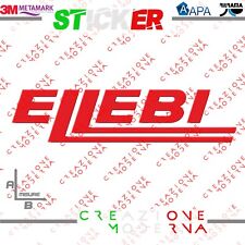 ADESIVO STICKER ELLEBI MISURE PERSONALIZZATE