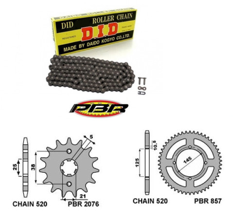 Kit trasmissione yamaha - kit/trasmissione,