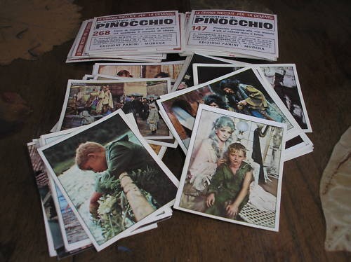 Pinocchio panini 1972 figurine - panini,