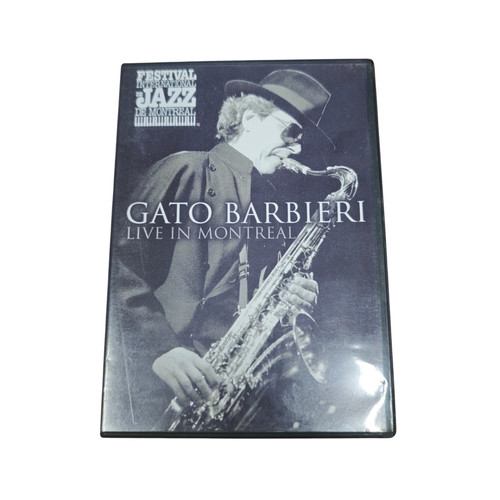 Dvd gato barbieri - live, in