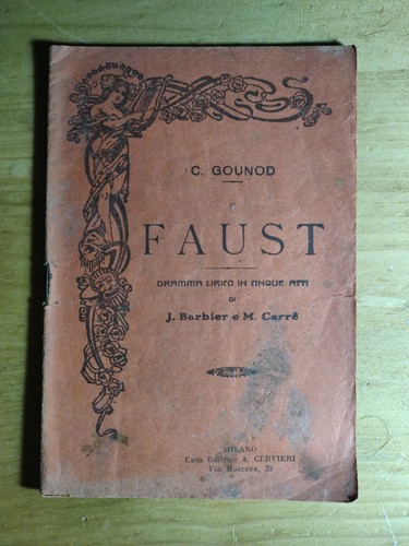 Faust cervieri 1900 - -, 1900-