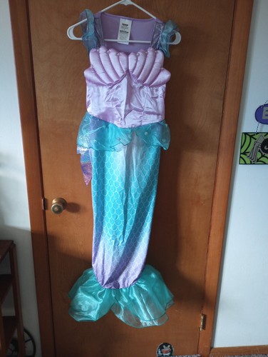 Costume bambina sirena viola
