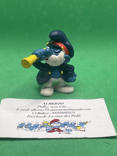 Puffi smurfs puffo capitano - smurfs,