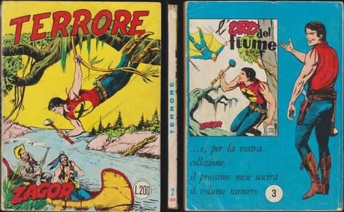 Zagor scritta rossa - zagor,