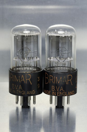 Nos brimar 6sn7gt valvole - brimar,