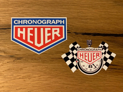 Adesivi heuer rally retrò - adesivi,