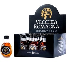 Vecchia Romagna Brandy Mignon Miniature 3 cl 20 Bottigliette