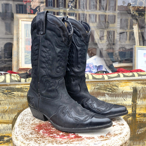 Stivali pelle texani donna - , joe